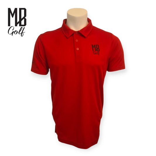 MarBex Balata Polo in Fire Red